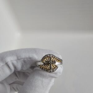 Sterling Silver Cross Ring, Size 7